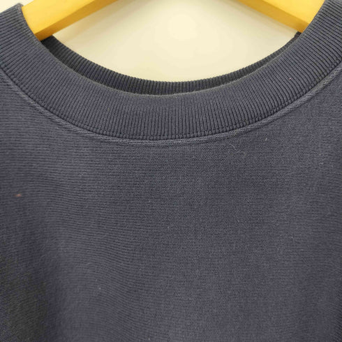 チャンピオン Champion 青単色タグ 復刻 REVERSE WEAVE リバースウィーブ クルーネックスウェットシャツ メンズ import:M