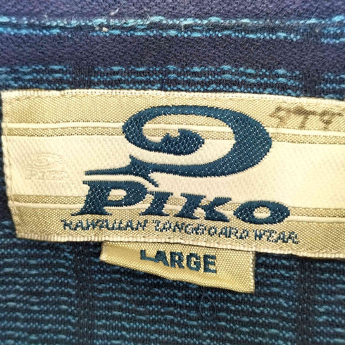 ピコ PIKO archive Y2K 90-2000s コットン半袖シャツ メンズ JPN:L