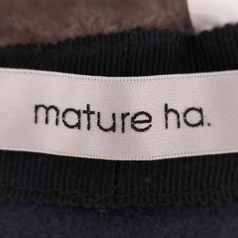 マチュアーハ mature ha. ボアライニング メルトンハット レディース