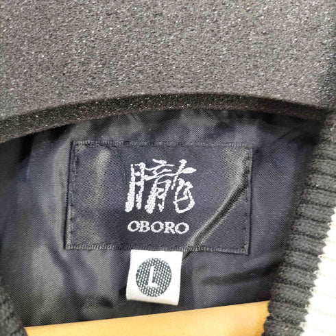 OBORO 朧 サテン地スカジャン 花魁 メンズ L