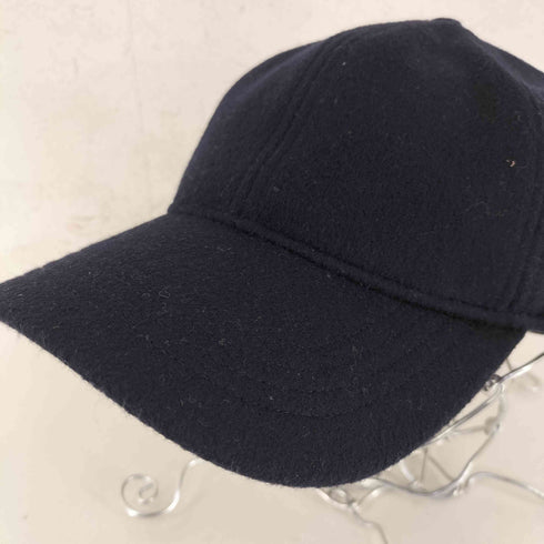 CROWNCAP メルトンウールブレンド ベースボールキャップ メンズ