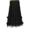 トリートユアセルフ TREAT URSELF volume frill tulle skirt レディース