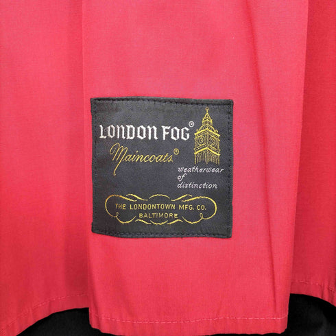 ロンドンフォグ LONDON FOG 70-80s コットンポリ チェスターコート メンズ UK:36
