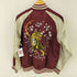 一心如鏡 サテン地スカジャン 虎 JAPANESE Souvenir Jacket メンズ L