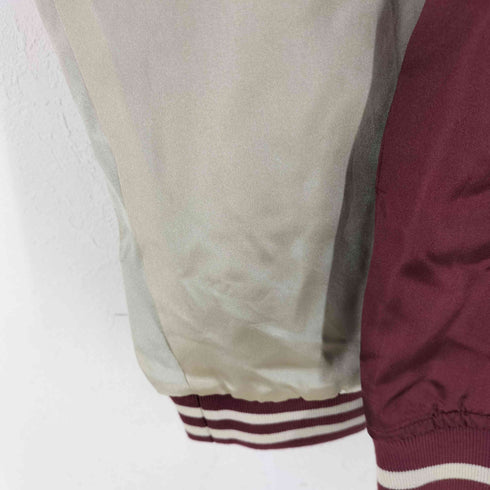 一心如鏡 サテン地スカジャン 虎 JAPANESE Souvenir Jacket メンズ L
