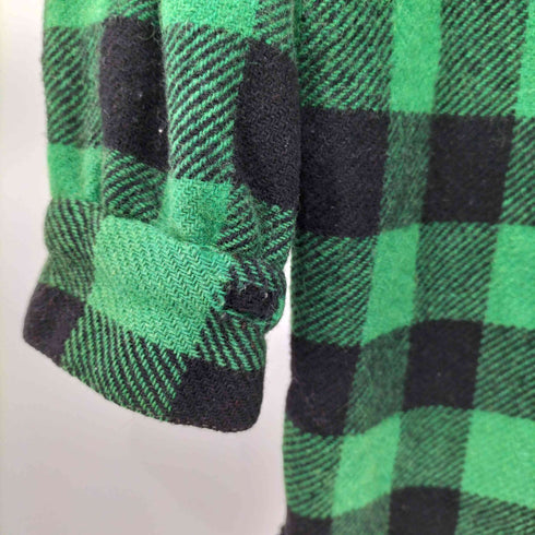 FROST PROOF 60S チェック柄 総ウール ネルシャツ メンズ