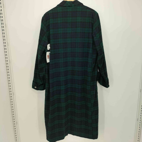 ペンドルトン PENDLETON 60S チェック柄 総ウール ガウンコート メンズ import:M