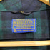 ペンドルトン PENDLETON 60S チェック柄 総ウール ガウンコート メンズ import:M