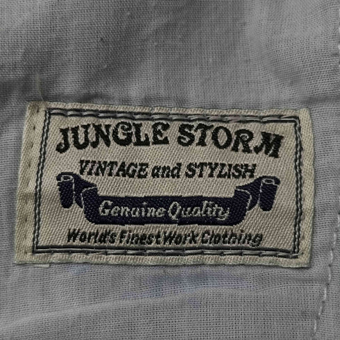 ジャングルストーム JUNGLE STORM デニム オーバーオール メンズ L