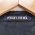 パーソンズフォーメン person's for men 2Bテーラードジャケット メンズ