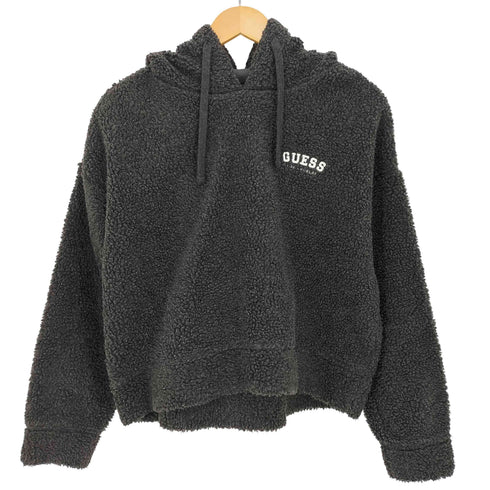 ゲス GUESS BOA FLEECE LOGO HOODED PULLOVER PARKA レディース JPN:S