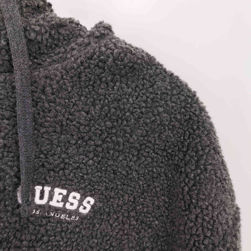 ゲス GUESS BOA FLEECE LOGO HOODED PULLOVER PARKA レディース JPN:S
