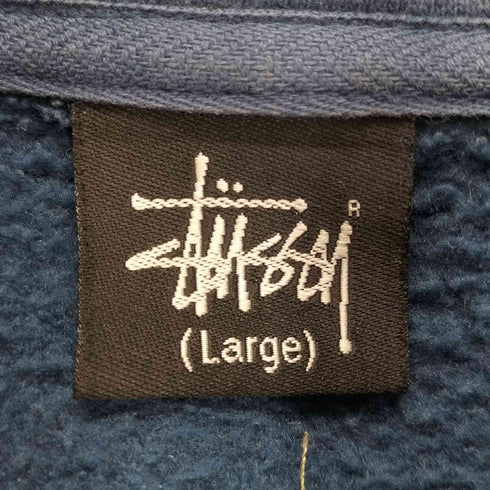ステューシー Stussy 黒タグ フロントデザインジップパーカー メンズ JPN:L