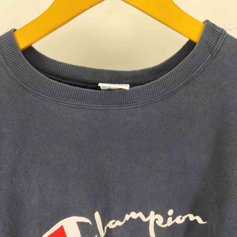チャンピオン Champion 90S USA製 刺繍タグ REVERSE WEAVE リバースウィーブ スクリプト ロゴ クルーネック スウェット メンズ import:M