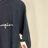 チャンピオン Champion 90S USA製 刺繍タグ REVERSE WEAVE リバースウィーブ スクリプト ロゴ クルーネック スウェット メンズ import:M