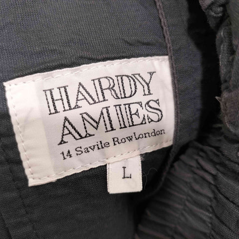 ハーディエイミス HARDY AMIES 90S ロゴ刺繍 スタンドカラージャケット メンズ