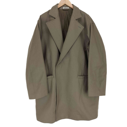 オーラリー AURALEE 18AW LIGHT MELTON OVER COAT メンズ JPN:5