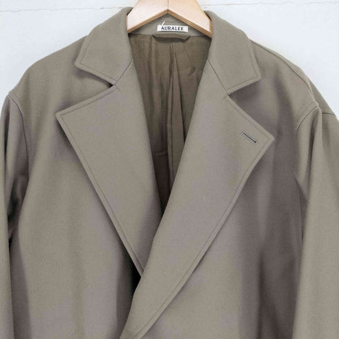 オーラリー AURALEE 18AW LIGHT MELTON OVER COAT メンズ JPN:5