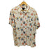 GORDON CLOTHING CO. リネン混 レーヨン混 オープンカラーアロハシャツ メンズ import:M