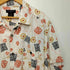 GORDON CLOTHING CO. リネン混 レーヨン混 オープンカラーアロハシャツ メンズ import:M