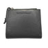 エンポリオアルマーニ EMPORIO ARMANI ZIPPED TUMBLED LEATHER CARD HOLDER シボ革 カウレザー 二つ折り 財布 ウォレット カードホルダー メンズ