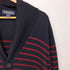 ブルックスブラザーズ BROOKS BROTHERS ボーダー柄 メリノウール ショールカラー ニットカーディガン メンズ import:L
