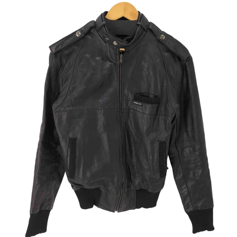 メンバーズオンリー MEMBERS ONLY シングルライダースレザージャケット メンズ US:38
