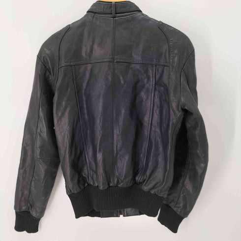 メンバーズオンリー MEMBERS ONLY シングルライダースレザージャケット メンズ US:38