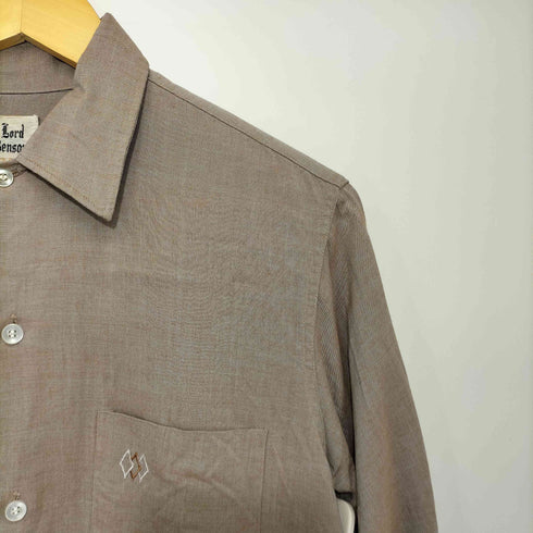 Lord Benson 70S ロゴ刺繍 ロングスリーブシャツ メンズ import:M