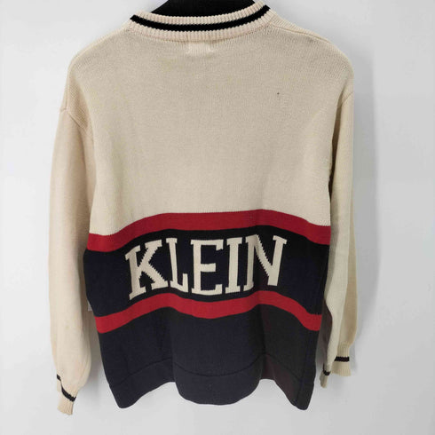 カルバンクラインジーンズ Calvin Klein Jeans デザインクルーネックコットンニット メンズ import:S