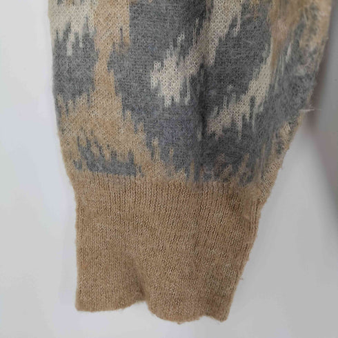 ヱビセンスケートボーズ Evisen skateboards FIRE MOHAIR SWEATER メンズ JPN:L