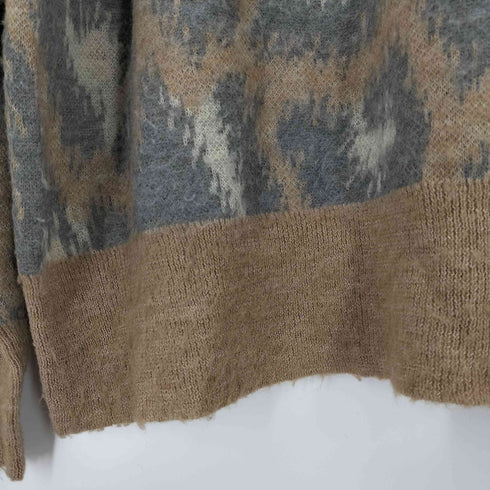 ヱビセンスケートボーズ Evisen skateboards FIRE MOHAIR SWEATER メンズ JPN:L