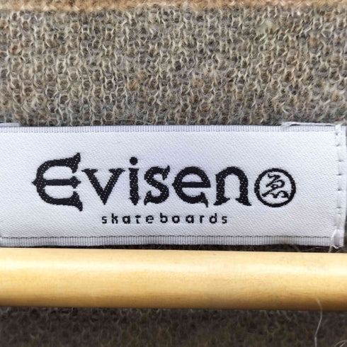 ヱビセンスケートボーズ Evisen skateboards FIRE MOHAIR SWEATER メンズ JPN:L