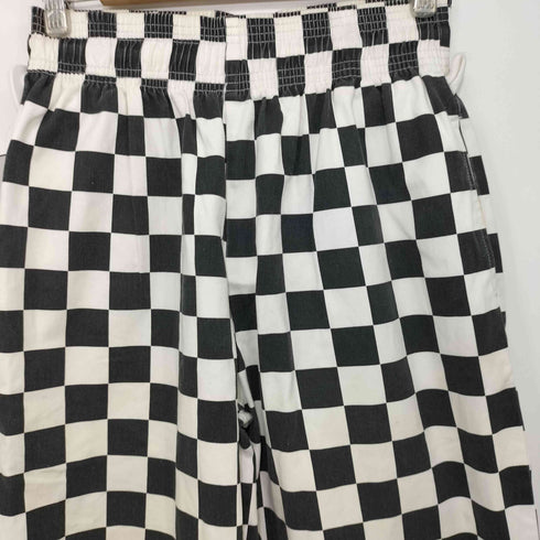クックマン COOKMAN チェッカー柄 シェフパンツ メンズ JPN:M