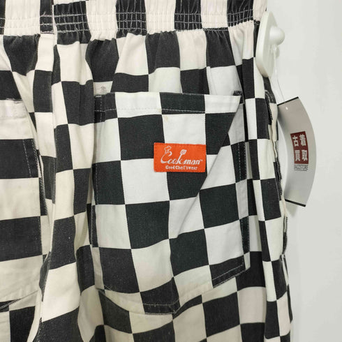 クックマン COOKMAN チェッカー柄 シェフパンツ メンズ JPN:M