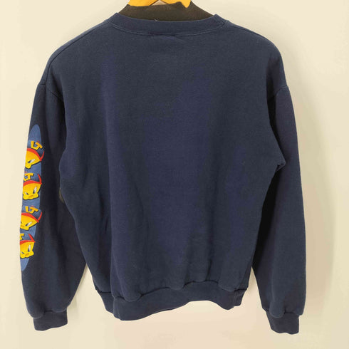 90S プリントデザインクルーネックスウェット メンズ import:L