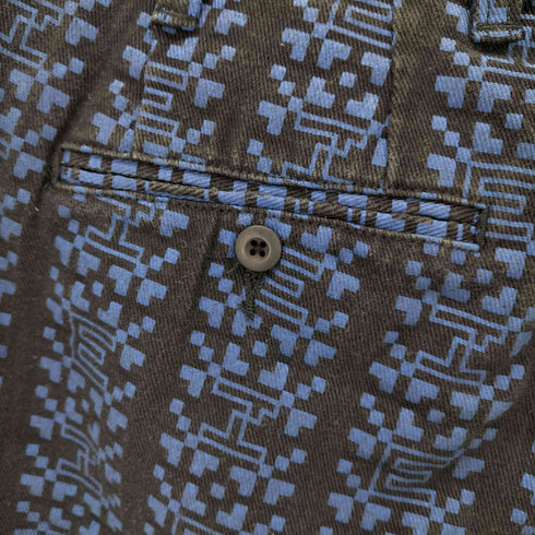 ヱビセンスケートボーズ Evisen skateboards QR STRIPE DENIM PANTS メンズ JPN:L