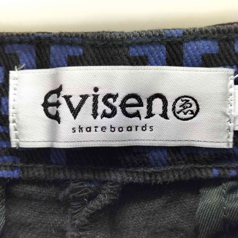 ヱビセンスケートボーズ Evisen skateboards QR STRIPE DENIM PANTS メンズ JPN:L