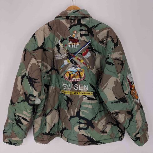 ヱビセンスケートボーズ Evisen skateboards SOUVENIR QUILTING JACKET メンズ JPN:M