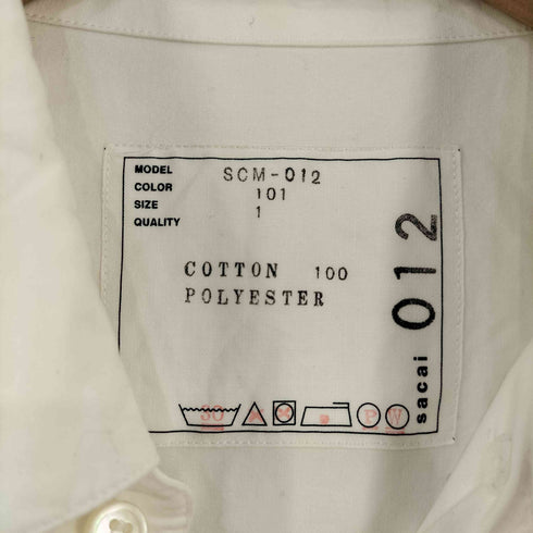 サカイ Sacai ドローストリングシャツ メンズ JPN:1
