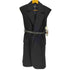 ザラ ZARA WOOL BLEND SHOULDER PAD VEST BELTED WAISTCOAT ウール混 ショルダー パッド ウエストベルト コート レディース JPN:XS