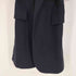 ザラ ZARA WOOL BLEND SHOULDER PAD VEST BELTED WAISTCOAT ウール混 ショルダー パッド ウエストベルト コート レディース JPN:XS