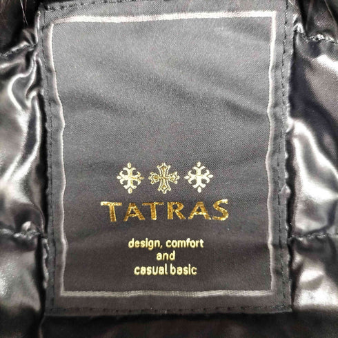 タトラス TATRAS ASTEROIDE アステロイド ウエストマーク フォックスファー ダウンコート Lampoジップ ダブルジップ レディース 02