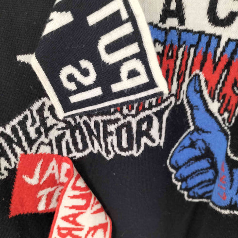 ダブレット doublet 16AW Stickers Pattern Jacquard Knit メンズ JPN:S