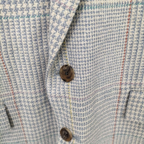 ポロラルフローレン POLO RALPH LAUREN 80-90s 三角タグ シルク混2Bツイードジャケット メンズ C98-W88-T175