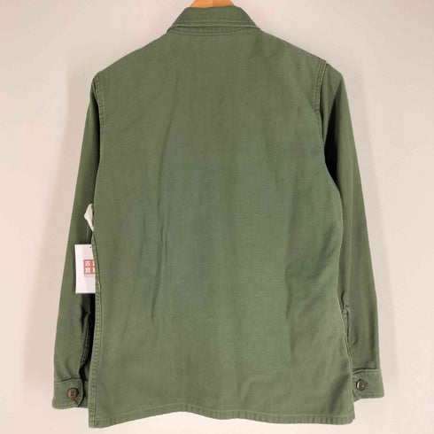 ユーエスアーミー U.S. ARMY 70年度会計 UTILITY SHIRT サテンシャツ メンズ