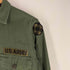ユーエスアーミー U.S. ARMY 70年度会計 UTILITY SHIRT サテンシャツ メンズ