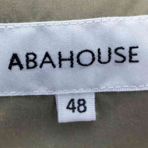 アバハウス ABAHOUSE サファリジャケット メンズ 48