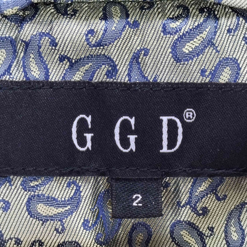 ジージーディー GGD 裏地ペイズリー ブルゾン メンズ 2