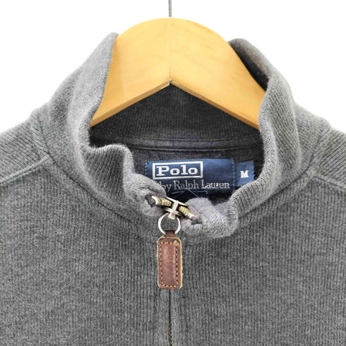 ポロバイラルフローレン Polo by RALPH LAUREN ポニー刺繍 ハーフジップ コットンニット メンズ JPN:M